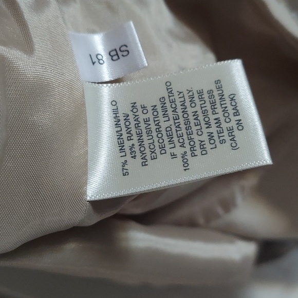 Susan Bristol Linen Blend Embroidered Vest - Picture 7 of 7